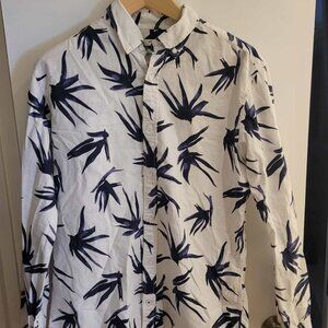 Jack & Jones Men's Medium Slim Long Sleeve Button Down Shirt